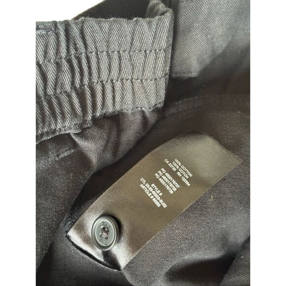 NEW Aritzia TNA Cargo Mini Shorts size XXL Black Belted - Picture 11 of 15